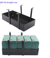 Support de batterie de remplacement personnalisé 12V 50AH pour vélo électrique, moto, tricycle, boîte de batterie Lifepo OEM, usinage CNC