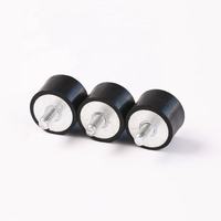 Amortisseur en caoutchouc noir/trans EPDM/NBR/SIL avec vis M3-M10 pour drone de compresseur d'air de moteur de voiture