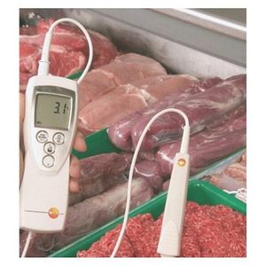 Testo 112 Thermomètre infrarouge pour contact alimentaire (-50 à 120 °C) pour la surveillance de la viande et la sécurité alimentaire - Product Image 3