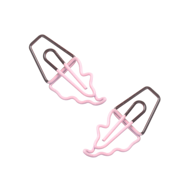Factory Student Paper Clip Bookmark Holder Note Book Stand in Various Colors Iron Stationery for Students