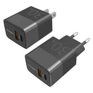 Type-c Qc3.0 30w Wall Charger Fast Universal Portable I Phone11 Mobile Phone Original Free Sample Available