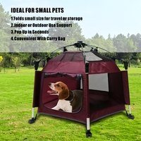 PRODIGY PF001 Parc pour animaux de compagnie portable en plastique durable, montage facile, clôture sécurisée, utilisation intérieure/extérieure, fermeture à boucles pour chiens et chats