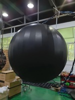 Écran LED sphérique de grande taille P4, haute luminosité, angle de vision à 360°, pour la publicité extérieure, les monuments et les parcs à thème