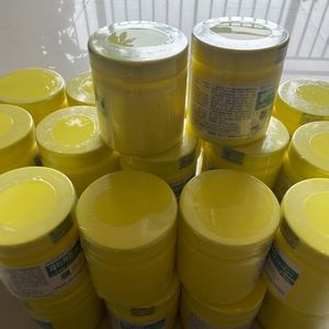 Crème de micropigmentation jaune Hadiyah Beauty 500g pour sourcils, lèvres, tatouage, maquillage permanent, accessoires - Product Image 4