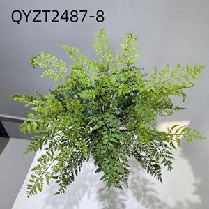 Helechos Artificiales Meng Jie de 30cm-100cm, de Goma Suave, Decoración para el Hogar, Planta para Jarrón, Vegetación para Interiores - Product Image 3