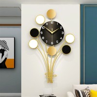 Horloge murale de marque, horloges murales créatives, autocollants muraux de haute qualité, décoration d'intérieur pour salon, horloges murales en plastique bon marché