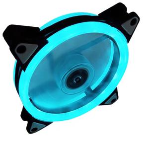 Nouveautés Ventilateur de refroidissement pour PC <span class=keywords><strong>RGB</strong></span> avec contrôleur, lumières LED multicolores, interface 6 broches, ventilateur de jeu - Product Image 1