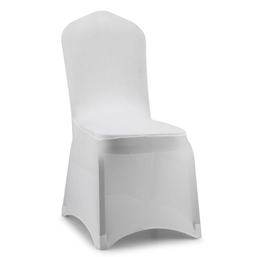 High Quality Custom Logo Printed or Solid Color Spandex Wedding Chair Covers