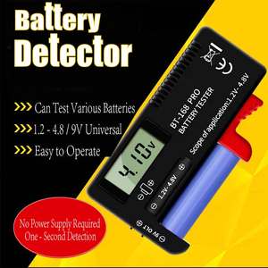 कई बैटरी प्रकारों के परीक्षण के लिए थोक उत्पाद सार्वभौमिक बैटरी क्षमता परीक्षक, बिजली की आपूर्ति के बिना बुद्धिमान डिजाइन - Product Image 3