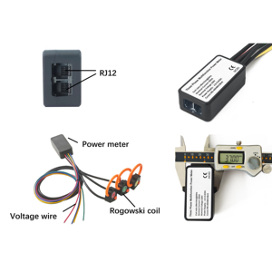 Mini Power Meter mc61 modbus RS485 đa chức năng AMP Volt năng lượng kWh hài hòa đỉnh nhu cầu năng lượng giám sát mét - Product Image 4