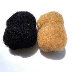 Pelo brasileño Afro rizado a granel 100% <span class=keywords><strong>cabello</strong></span> humano virgen <span class=keywords><strong>para</strong></span> extensiones de rastas mujeres o hombres <span class=keywords><strong>cabello</strong></span> trenzado a granel - Product Image 2