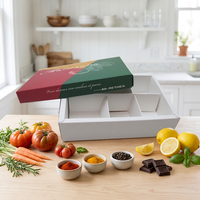 Boîtes en carton recyclé pour macarons, bonbons, gâteaux au chocolat, boîtes cadeaux en papier pour mariage, fermeture magnétique, emballage cadeau en papier