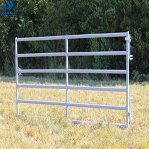 ขายร้อนหนักจุ่มร้อนฟาร์มสังกะสีปศุสัตว์แผงรั้วรางคอกวัว - Product Image 5