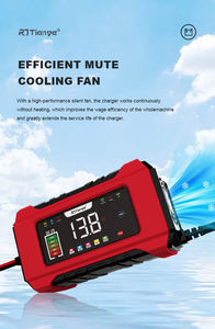 2023 productos innovadores EU/US/UK/AU 12 voltios identificación automática 4 colores cargador de batería inteligente para coche - Product Image 6