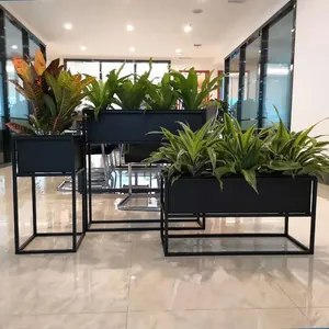 Promotion : Étagère <span class=keywords><strong>en</strong></span> fer pour plantes et légumes, pour <span class=keywords><strong>jardin</strong></span> et fleuriste, disponible <span class=keywords><strong>en</strong></span> tailles grande, moyenne et petite, couleur noire - Product Image 2