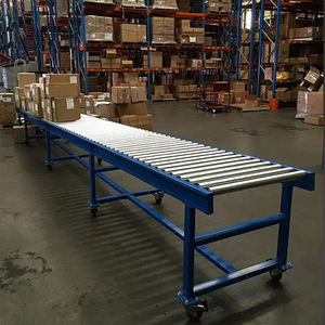 금속 강철 중력 롤러 컨베이어 테이블 물류 창고 제조 생산 라인 전원 롤러 컨베이어 제조업체 - Product Image 6
