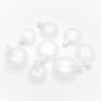 Accessoires de remplacement en plastique pour jouets à couinement, petits et ronds, transparents, pour peluches, avec fonction de couinement et de production de bruit
