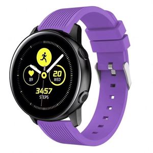 Vente flash - <span class=keywords><strong>Bracelet</strong></span> <span class=keywords><strong>en</strong></span> caoutchouc de remplacement - <span class=keywords><strong>Bracelet</strong></span> de montre <span class=keywords><strong>en</strong></span> <span class=keywords><strong>silicone</strong></span> 20 mm <span class=keywords><strong>pour</strong></span> Samsung <span class=keywords><strong>Galaxy</strong></span> <span class=keywords><strong>Watch</strong></span> Active/<span class=keywords><strong>Active2</strong></span> - Product Image 4