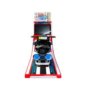 Children Racing Video Game Coin Operated Arcade Car Racing <b>Machine</b> for Kids <b>Amusement</b> Center 220V - Product Image 2