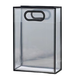 Promotional Gift Custom Gift Tote Bags PP Transparent Clothing Gift Packing Bags