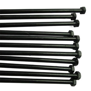 100 Vis longues hexagonales externes en fer M5*235 pour motoculteur/générateur, axe de moteur, pièces de machines agricoles - Product Image 2