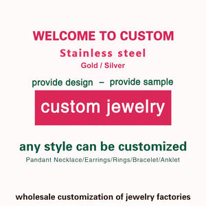 Fabricant de Bijoux Personnalisés Gravés au Laser, Plaqué Or, en Acier Inoxydable, Laiton, Métal, Pendentif Nom, Breloque, Collier et Bracelet - Product Image 1