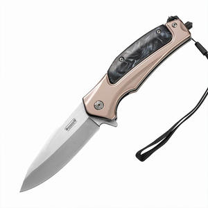 Cuchillo Plegable con Mango de Resina para Dropshipping en Shopify, Herramienta de Supervivencia para Exteriores, Alta Dureza, Multifuncional, para Camping y Uso Diario - Product Image 1