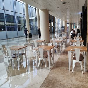 (SP-CS109-b) Nhà Hàng Phong Cách Mỹ Bàn Ăn Đặt Bàn Cà Phê Cổ Điển Với 2 Ghế - Product Image 5