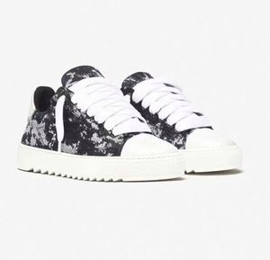 Breathable Casual <b>Sneakers</b> Lace-Up Stretch Fabric Rubber Sole Men's Casual <b>Shoes</b> Spring Autumn Wholesale Trendy Chunky <b>Shoes</b> - Product Image 1