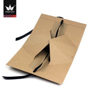Bolsa de Papel Personalizada para Bolsos, Embalaje Artesanal para Ropa, Embalaje de Regalo, Impresión de Logotipo Personalizada, Bolsa de Papel de Arte - Product Image 4