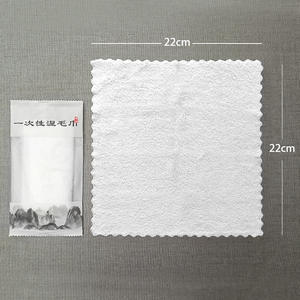 Logo gratuit Serviettes rafraîchissantes humides Oshibori <span class=keywords><strong>Serviette</strong></span> pré-humidifiée blanche légèrement parfumée à utiliser Serviettes humides <span class=keywords><strong>en</strong></span> microfibre chaudes ou froides - Product Image 6