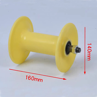 Trou d'homme Câble Tambour Poulie Plateau Rouleau Câble Corde Guide Roue Poulie Rouleau Câble Nylon Plastique Poulie Poulie Poulie Silencieux Piste Rouleau