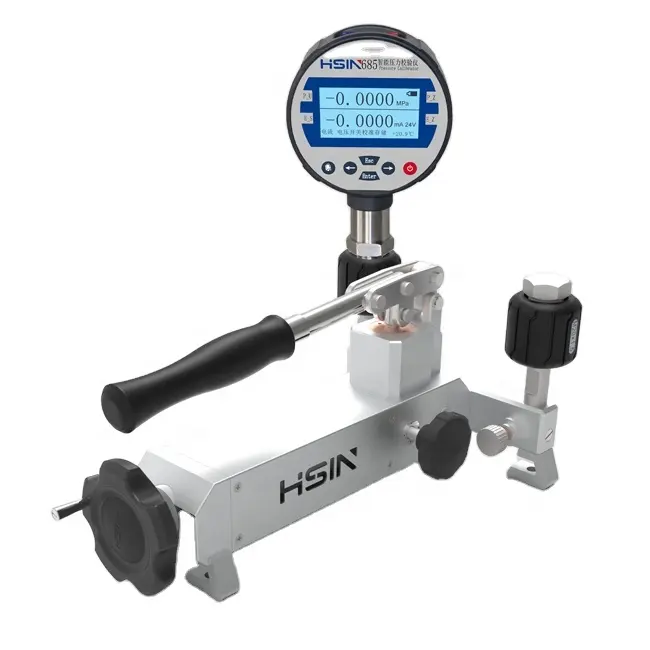 HSIN613 pompa manuale pneumatica ad alta pressione Manuel da 160 Bar per la calibrazione dell'attrezzatura di prova industriale