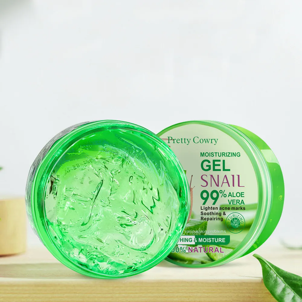 Aloe vera Gel OEM 100% Natural Pure Soothing Moisture cream aloe gel