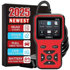 جهاز تشخيص السيارات الذكي V518 الجديد، قارئ رموز <span class=keywords><strong>OBD2</strong></span> احترافي مع ضمان لمدة عام لجميع المركبات - Product Image 4