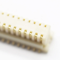 BTB 0.8mm Pitch Board to Board Connecteur Mâle Femelle En-tête 80Pin H5.0 3.0 Double Rangée 2x40 Position Smd Smt Type Plaqué Or