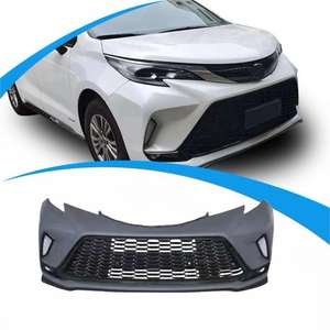 Protectores de Esquinas para Parachoques de Coche para <span class=keywords><strong>TOYOTA</strong></span> <span class=keywords><strong>Sienna</strong></span> 2021 2022 Convertidos en Estilo Deportivo XSE Parachoques Delanteros y Traseros - Product Image 1