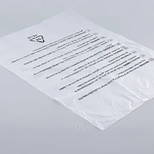 Customized Die Cut Plastic Pe Thickness With Logo Print White Carrier Gift Retail Plastic Shopping Bags