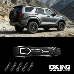 Cubierta Protectora de Manija de Puerta Negra Mate para Tank 400, Embellecedor Exterior de ABS, Juego de Cubiertas Anti-Rayas para la Manija de la Puerta, Decoración para SUV - Product Image 4