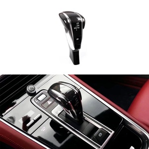 2017-2023 Car Modification Upgrade Gear Lever 9Y0 Carbon Fiber <b>Shift</b> Lever for Cayenne Panamera 971 - Product Image 1