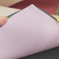 Cuir PVC grainé Napa écologique de 1,0 mm d'épaisseur, conforme aux normes européennes, doux, résistant à l'abrasion ; disponible en plusieurs couleurs