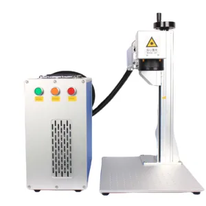 Jinglaser good price Fiber laser glass cutting drilling Mirror Marking machine with GZTECH laser source