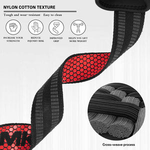 Muñequera de Protección Ajustable MKAS con Logotipo Personalizado para Gimnasia, Fitness, Halterofilia y Culturismo, Correa de Levantamiento para Gimnasio - Product Image 4