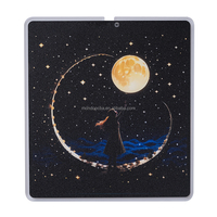 Alfombrilla de Ratón para Juegos LED de Diseño Personalizado, Tablero Acrílico Iluminado, Alfombrilla de Escritorio con Alimentación USB, Accesorios para Computadora