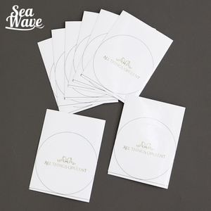 Etiqueta Adhesiva Personalizada con Logotipo, Impresión de Etiquetas/Adhesivos Blancos y Negros en Hoja/Rollo - Product Image 4