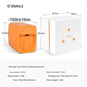 Imprimante à ongles portable 3D professionnelle, imprimante à vernis à ongles pour 5 doigts ou ongles artificiels - Product Image 3