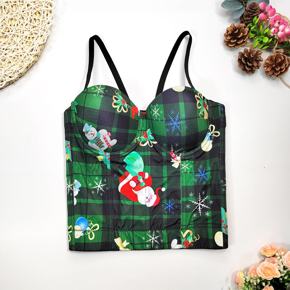 BLACK BACK GREEN CHECK