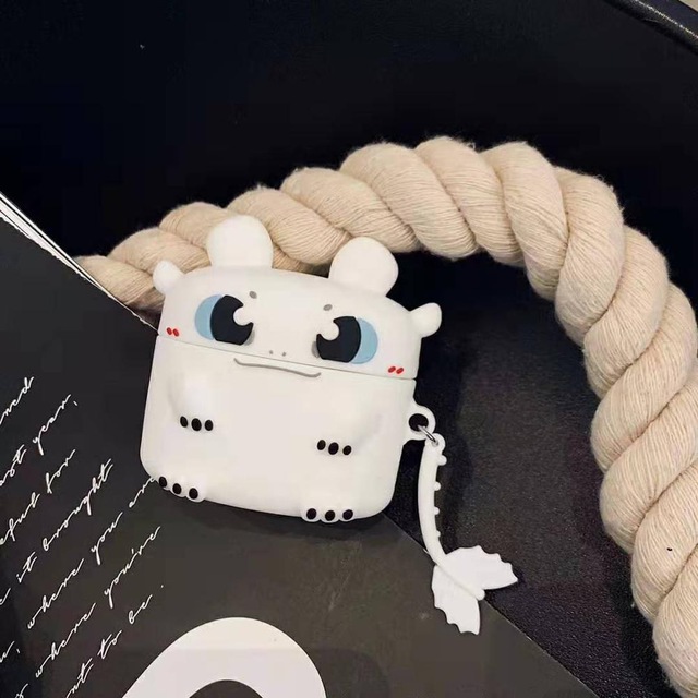 Dinosaure blanc pour Airpods Pro 1/2