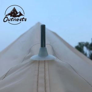Tienda de Campaña Tipo <span class=keywords><strong>Campana</strong></span> de Lona de Algodón de 3m 4m 5m 6m con Toldo/Lona, Tienda de Campaña con Lona, <span class=keywords><strong>Techo</strong></span> Impermeable, Refugio Impermeable - Product Image 5