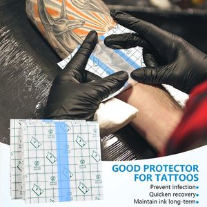 Film de pansement transparent fin en PU imperméable, ruban de fixation transparent, film protecteur imperméable pour tatouages, bain - Product Image 3